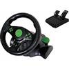 Kabalo Gaming Vibration Racing Steering Wheel (23cm) and Pedals for XBOX ONE PS3 PC USB [Ruota di gioco vibrazione corsa dello sterzo (23 centimetri) e Pedali per XBOX ONE PS3 PS2 PC USB]