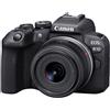 Canon EOS R10 + RF-S 18-45mm f/4.5-6.3 IS STM + adattatore EF-EOS R- GARANZIA UFFICIALE 4 ANNI
