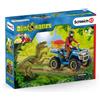 Schleich Fuga Sul Quad - Set Avventure Preistoriche Dinosaurs