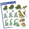 Avery Zweckform, 53144 - Adesivi per bambini dinosauri 24 Aufkleber bunt