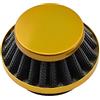 GOOFIT Filtro dell'Aria Universale 42-44mm Sostituzione per 2 Stroke 43cc 47cc 49cc Scooter ATV Mini Pocketbike Mini Quad Gold