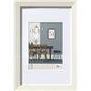 walther design bianca 30 x 45 cm con passe-partout, cornice in legno Fiorito EF045W