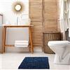 Emma Barclay Blu Navy Scintillante, 60% Poliestere, 40% Cotone, Marina Militare, 50 x 80 cm