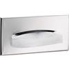 Emco system2 Support de boîte de mouchoirs encastré, chromé, 304x157mm, 355700100, 355700100