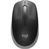 Logitech Mouse Ambidestro Rf Wireless Ottico 1000 Dpi - M190 MID GREY