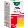 ESI Srl Esi Ferrolin C Pocket Drink - Integratore di Ferro e Vitamina C - 24 Bustine