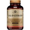 SOLGAR IT. MULTINUTRIENT SPA Solgar Cal-D-Citrato - Integratore di Calcio e Vitamina D3 - 60 Tavolette