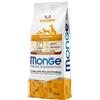 Monge superpremium all breeds adult monoproteico tacchino, riso e patate KG 12