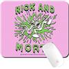 ERT GROUP Tappetino per mouse Rick and Morty originale e con licenza ufficiale per PC, motivo Rick and Morty 024 rosa, tappetino per mouse per computer, antiscivolo, 225 mm x 189 mm