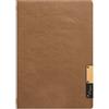 SECURIT Porta MenU' A4-24,5x34cm Marrone Nature con 1 INSERTO DOPPIO