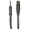 Roland Cavo bilanciato per microfono Black Series—connettore da XLR a 1/4", 3 m/20 ft. - RMC-B20-HIZ, nero