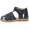 Naturino Zaffiro-Sandali Semi Aperti in Pelle, Blu 23
