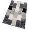 emmevi Tappeto Bagno Soffice Antiscivolo Assorbente Morbido Scendiletto Doccia mod.LILLA 50X80 GRIGIO