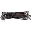 FOTABPYTI Ganci per coda di cavallo, elastici per capelli, supporti per coda di cavallo, parrucchieri, elastici per capelli, gancio in gomma per soffice