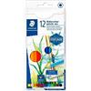 Staedtler 14610 C design Journey - Astuccio cartone 12 Matite Colorate aquarellables assortiti