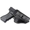 Gexgune Caccia Fondina Pistola in Pelle Fondina per Glock 17 19 21 23 26 Beretta 92 sig Sauer P226 SP2022 tattico Nascosto IWB (Nero)