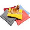 ping bu Materassino morbido per cani, calmante per cani, cuscino per cani di taglia media grande, cuscino invernale caldo e lavabile, tappetino per cani calmante (50 x 70 cm, rosso)
