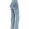 Freddy Jeans push up WR.UP® wide leg cropped in eco denim chiaro