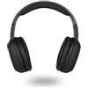 NGS ARTICA PRIDE BLACK- Cuffie Senza Fili, Compatibili con Tecnologia Bluetooth, con Microfono, 7 Ore di Durata della Batteria, 20 Hz, Nero