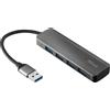 Trust Halyx Aluminium 4-Port USB 3.2 Hub USB-A 3.1 Gen 1 4x USB-A 3.2 Gen 1 Grigio