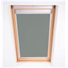 Bloc Blinds Bloc Skylight Blind 15 (94/98) per Fakro Tetto Windows Blockout, Pewter