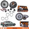 Hertz EvoTuning Kit 6 Casse Altoparlanti Hertz K+X 165 Anteriori Posteriori per Bmw Serie 3 E46
