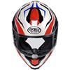 Premier CASCO HYPER RW 13,BIANCO/ROSSO/NERO/BLU,XS