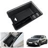 GAFAT Compatibile con Renault Megane E-Tech/Scenic E-Tech 2022-2024 2025 Vano Portaoggetti per Console Centrale, Megane E Tech Braccioli Organizer, Contenitore Centrale, Accessori Megane ETech (Nero)