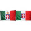 AZ FLAG Bandiera Regno d'Italia Corona 90x60cm - Bandiera Reale Italiana 60 x 90 cm Foro per Asta & Bandiera Regno d'Italia 1861-1946 90x60cm - Bandiera Reale Italiana 60 x 90 cm Foro