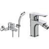 Ideal Standard Alpha - Miscelatore a parete per vasca da bagno, cromo  BC654AA