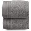 Top Towel - Premium - Asciugamani da bagno - 2 asciugamani viso o bidet - 100% Cotone - 600 Grammi