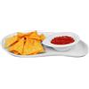 Holst Porzellan MP 159 - Set piatto per retromarcia, 31 x 20 cm, con ciotola DB 1013, in porcellana