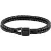 BOSS Jewelry Braccialetto da uomo Collezione SEAL disponibile in Black S