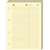 Quo Vadis - Ricambio Organizzatore - Fogli int per rubr tel av T17-10x17 cm - Carta Clairefontaine Avorio - Prodotto in Francia