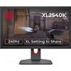 BenQ ZOWIE XL2540K Monitor Gaming 24,5 Pollici, FHD 1080p, 240 Hz, Nero