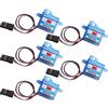 Wishiot Mini servo digitale super leggero da 3,7 g GH-S37D per controllo aeromobili direzione di volo aereo RC elicottero barca (confezione da 5 pezzi)