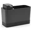 Brabantia Set Organizer Lavello Cucina, Dark Grey