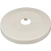 FUX 2 Pezzi rosette singole per termosifone, diametro esterno grande 85mm, rosetta copritubo, copri termosifone, collari per tubi, rosetta termosifone, copritermosifone (22mm, bianco crema RAL 9001)