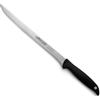 Arcos Coltello da Taglio/Jamonero con Lama in Acciaio Inossidabile Nitrum 240 mm - Manico Ergonomico in Poliossimetilene POM, Serie Menorca - Nero, Manico in Polipropilene Azzurro Chiaro