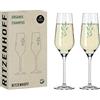 RITZENHOFF Set di 2 bicchieri da champagne - 400 ml - Made in Germany