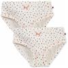 People Wear Organic Slip bambina in cotone biologico Dalmata - set da 2 pz