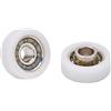 Ricambi & Box Doccia Cuscinetti Box Doccia Rotelle a Sfera di Ricambio in Acciaio per Ante Doccia a Scorrimento Kit 2 Pezzi EC-3310