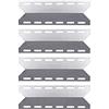 LOKHING 92341 44CM Piastra Diffusore di Calore Parti di Ricambio per Charmglow Perfect Flame, Accessori Barbecue Copri Bruciatore Acciaio Inox Barre Flavorizer per Altri Griglia, 4 Pezzi