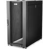 StarTech.com Armadio Rack 19 25U su Ruote a 4 Montanti, Server Rack a Profondità Regolabile con Ripiano da 1U e Serratura