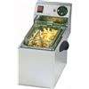 MEC EUROPE Friggitrice elettrica - Capacità litri 6 - Cm 18.5 x 43 x 21 h