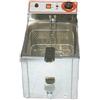D.L. SERVICE Friggitrice elettrica - Capacità litri 8 - cm26 x 40 x 34.5 h