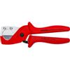 KNIPEX Tagliatubi per tubi multipli e tubi di plastica in resina sintetica rinforzata con fibra di vetro 185 mm, 90 25 185