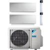 DAIKIN CONDIZIONATORE DAIKIN EMURA BIANCO DUAL SPLIT 7000+12000 BTU INVERTER R32 2MXM40 A+++ WIFI