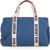 CHILDHOME Mommy Bag Borsa Fasciatoio con Materassino - Tela Indigo Childhome