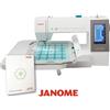 Janome Memory Craft 550E Macchina per ricamare con 4 telai inclusi, superficie di ricamo da 360 x 200 mm